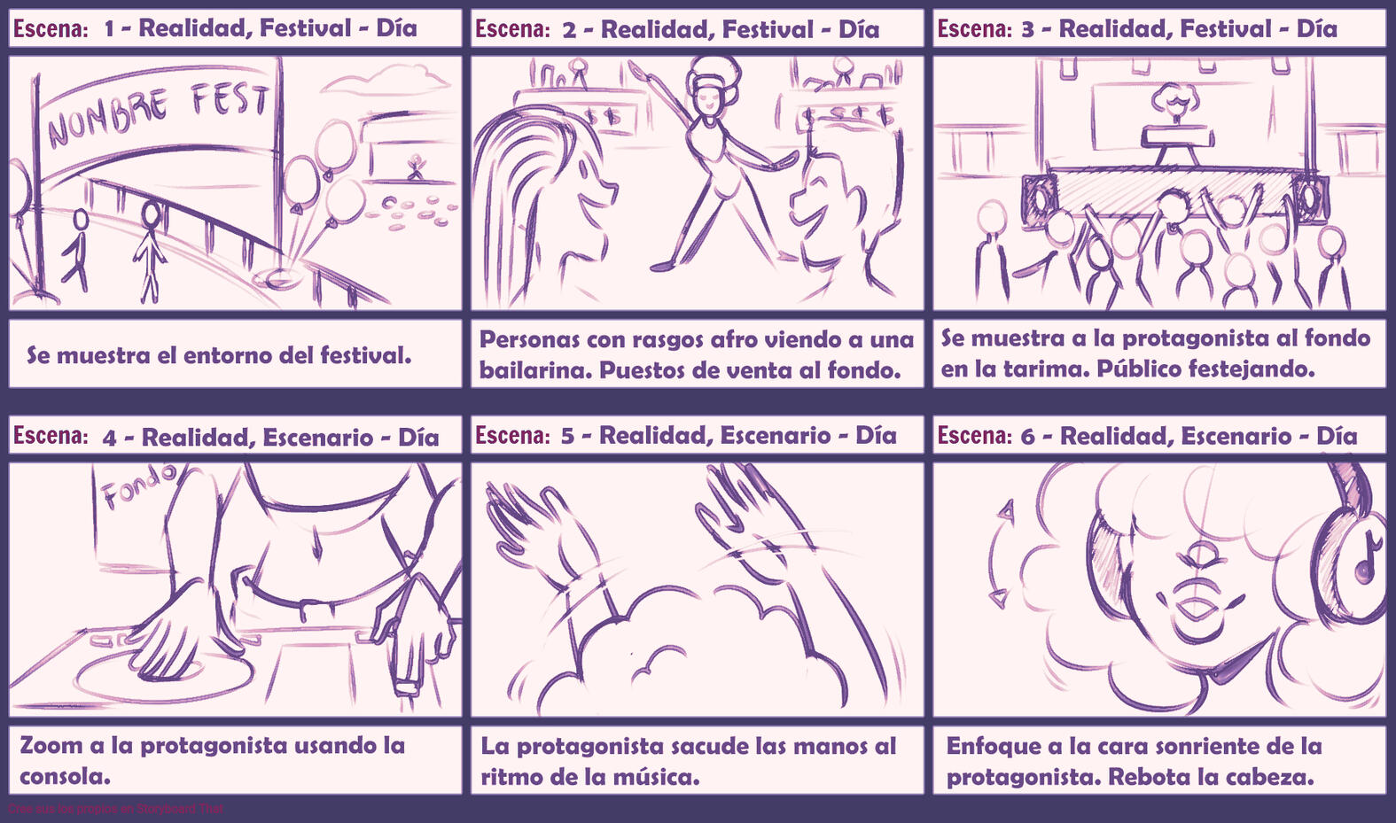 &quot;Afro Melodies&quot; - Intro Storyboard [2023]