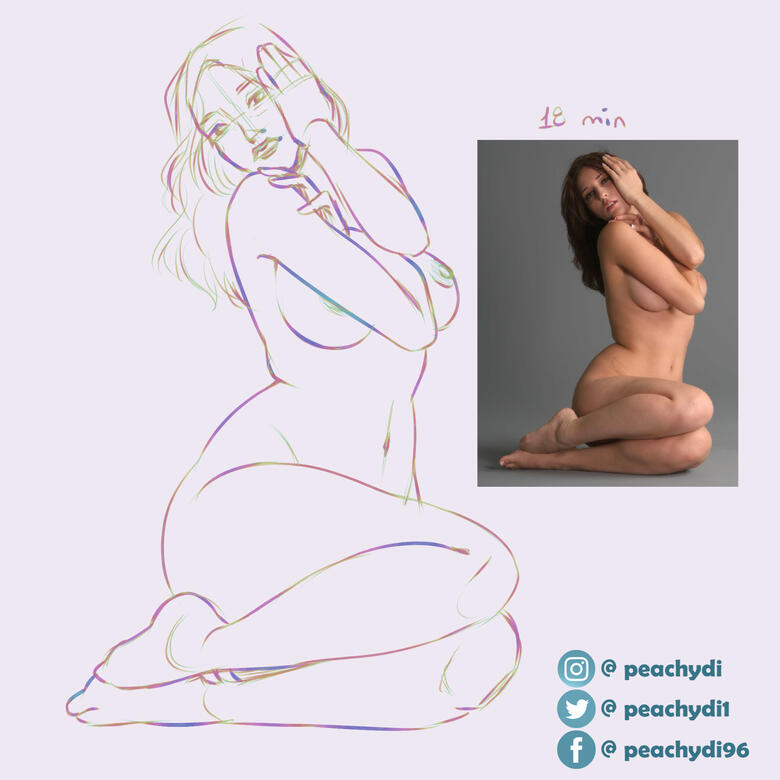 SketchDaily Reference Pose Study [2024]